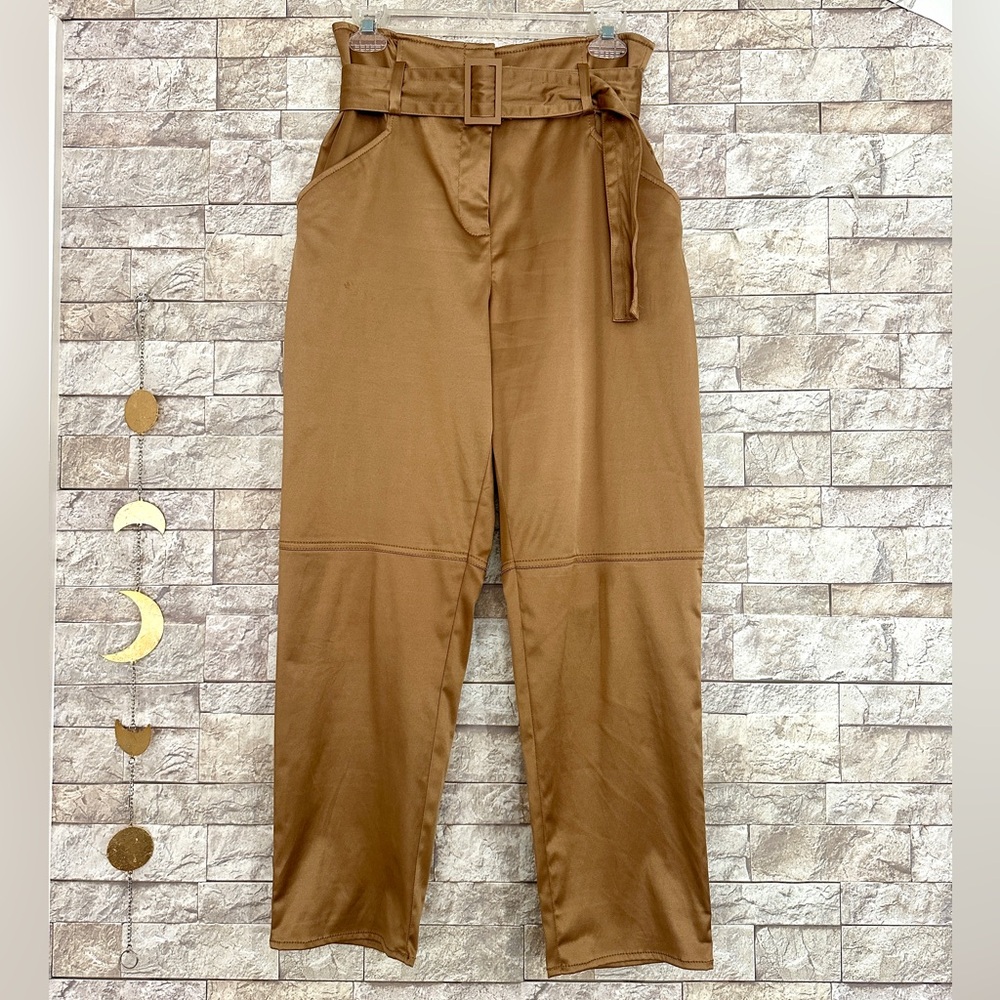 NY and Company Satin Gold Pants